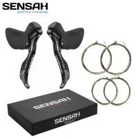 ราคา SENSAH team pro Road Bike Shifter 2x11 Speed Brake Lever Bicycle R7000 8000 105 sensah groupset LZD (1733941335851501405)