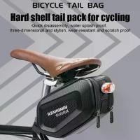 ราคา RZAHUAHU Bike Seat Tail Pouch Night Reflection Bicycle Saddle Seat Storage Bag (1734704205272876685)