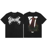 ราคา แขนสั้น VLONE FOG ระยะยาว Death God Limited Big V เสื้อยืดสตรีทหลวมพิมพ์สไตล์อเมริกัน JUICE WRLD (1734202704467363736)