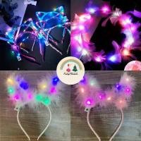 ราคา COD ที่คาดผม มีไฟรูปโบว์ หูกระต่าย ไฟกระพริบได้ (1733819172511778109)