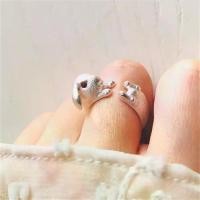ราคา ปรับได้ น่ารักค่ะ สัตว์ หูกระต่าย เด็กๆ เครื่องประดับนิ้วมือ แหวนสไตล์เกาหลี แหวนปรับได้ แหวนเปิดผู้หญิง แหวนกระต่าย (1734500702262429080)