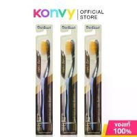 ราคา [Tiktok] Denticon Toothbrush Nano Gold Soft & Slim [Random Color] 3Pcs Denticon Toothbrush with Gold Bristles (1734237977231328730)