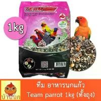 ราคา ขายร้อน ทีม อาหารนกแก้ว Team parrot 1kg (ทั้งถุง) อาหารนก นกแก้ว parrot (1733791788104255212)