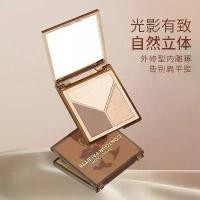 ราคา 2025ARTMISS Training Three-Color Contour Palette Highlighter All-in-One Palette Contour Palette Matte Three-in-One Three-Color Brightening Palette (1733558224758146497)