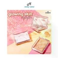 ราคา ถูก/แท้/มีไลฟ์ ไฮไลท์ ODBO Glowing Skin Highlighter ผิวโกลว์ หน้าฉ่ำ หน้าเงา หน้าพุ่ง ออร่า ฉ่ำวาว เงา ไฮไลท์ดั้ง (1733851247817950796)
