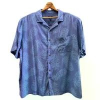 ราคา เสื้อฮาวาย อก56/ห19.5/ย31 แบรนด์ George 55%Linen+45%Rayon มือสองสภาพดี (X106) (1733710426726172170)