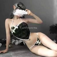ราคา Sense of Love【Ready Stock Malaysia 】Free Size Women Clothes Pajamas Sexy Underwear Lingerie Lace Sleepwear Nightwear Set sex (1734672433735042934)