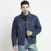 ราคา ready stock Malaysia Men's jeans jacket suitable for men material denim / Big size Men's Denim Jacket⭐️⭐️⭐️⭐️⭐️ (1733632439522591849)