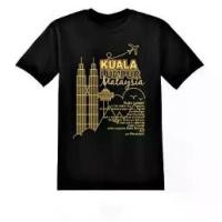 ราคา เสื้อยืดแฟชั่น HOT Malaysia KLCC & KL TOWER (ลายพิมพ์สีทอง & สีเงิน & สีรุ้ง) สำหรับทุกเพศ (1734576473866536744)