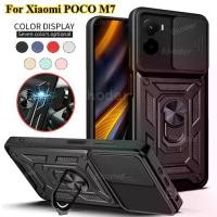 ราคา Malaysia Free Shippingปลอกสําหรับ Xiaomi POCO M7 Plus 4G 5G 2025 สไลด์กล้องเลนส์ป้องกันกรณีสําหรับ Mi POCOM7 M7Plus POCOM7Plus เกราะกันกระแทกฝาครอบโทรศัพท์ผู้ถือรถแม่เหล็ก (1734649382991333253)