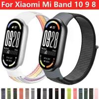 ราคา Breathable Nylon Strap for Xiaomi Mi Band 10 9 8 Smartwatch Replaceable Watchband Correa for Xiaomi Band 10/Mi Band 9 8 Bracelet (1734020303714682185)