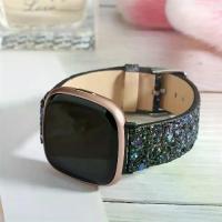 ราคา Shiny Band for Fitbit Versa 4, Fitbit Versa 3, Fitbit Sense 2 and Sense Band, Women's Edition, Made of Shiny Faux Leather Band, Fashionable Smartwatch Accessories (1734537965617054996)