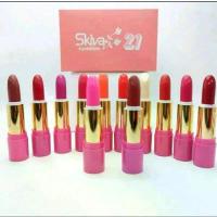 ราคา [จัดส่งทันที] ลิปสติก อินโด Skiva lipstick ลิปรากไม้อินโด (1732239275927439510)