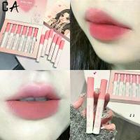 ราคา [COD] [Tiktok]ลิปจูบไม่หลุด ลิปสติก ลิปสติกเกาหลี แบบกันน้ำ Lipstick # ติดทนนาน (เครื่องสำอาง, ลิปสติก) (1734315997050406232)