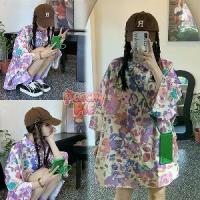 ราคา Peachy pie เสื้อสงกรานต์ ผู้หญิง เสื้อลายดอก คอปก แขนสั้น กระดุมหน้า ผ้าไหมอิตาลี เสื้อสีขาวดอกม่วง แห้ง ไว สีไม่ตก ยับยาก ใส่เล่นน้ำ ทำบุญ เสื้อฮาวาย W336 (1734323902103455232)