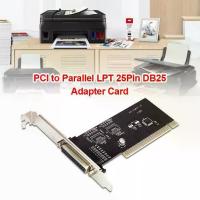 ราคา Pci Adapter Card for Bankbook Receipt Printer PCI to Parallel Port Card 1 Port Desktop Computer Accessories (1734487034084558414)