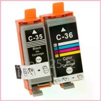ราคา [สต็อกประเทศไทย]PGI-35 CLI-36 printer compatible ink cartridge, suitable for Canon PIXMA TR150 iP100 iP110 สปอตสินค้า (1732965251546711364)