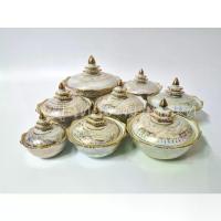 ราคา ถ้วย ปากจีบ ชุด ข้าวพระ พระสงฆ์ โถ สำรับ กับข้าวชาม ข้าวพระ แยกขาย (1733475704365483156)