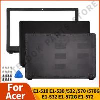 ราคา สำหรับ Acer E1 510 E1 530 E1 532 E1 570 E1 570G E1 532 E1 572G E1 572 ฝาครอบด้านหลัง ขอบ กรอบ และบานพับ (1734651589868750267)