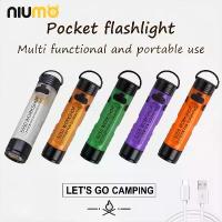 ราคา ขายดีประจำเดือนนี้ COD 【niumo】ไฟฉายพกพา ไฟฉายพวงกุญแจ mini flashlight ไฟฉายจิ๋ว ไฟฉาย led มาพร้อมกับตะขอแม่เหล็กและคลิปหมวก ความสว่างสูง และความสามารถในการชาร์จแบบ TYPE-C เหมาะสำ (1734640194781808457)