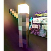 ราคา Minecraft MC Pixel Flashlight Minecraft Game Rechargeable Wall Lamp LED Minecraft Four-Color Changing Lights Rock Flashlight Gundam Unicorn Dominoes Big Box Mini Car Big Man Can Drive Kick Mini X Set 