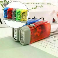 ราคา 5 Packs Hand Crank Flashlight,Handpress Powerful Emergency Color Light-Random O2H8 (1733346369393165778)