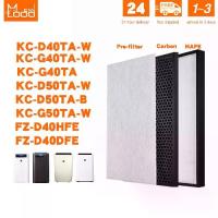 ราคา แผ่นกรอง เครื่องฟอกอากาศ Sharp FZ-D40HFE และ FZ-D40DFE ใช้สำหรับเครื่องรุ่น KC-D50TA-W ,KC-G50TA-W ,KC-D40TA-W ,KC-G40TA (1734669424506603301)