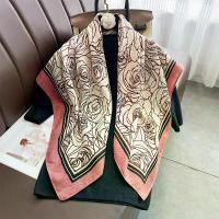 ราคา Summer Bestselling New Rose Print Large Shawl – Wool-Like Texture, Versatile 90cm Square Scarf & Neck Wrap for Women new era 59fifty new era 59fifty new era 59fifty ผ้า พันคอ แ (1733107478547629101)