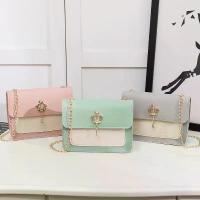 ราคา กระเป๋าสี่เหลี่ยมสำหรับผู้หญิง สไตล์ใหม่ฤดูใบไม้ผลิและฤดูร้อน กระเป๋าสี่เหลี่ยมพร้อมจี้มงกุฎ สีบล็อก กระเป๋าสะพายข้างเดียว crochet bag yogurt กระเป๋า anello pico จิ๋ว singdom kia (1734524900116563032)