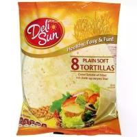 ราคา สินค้าแนะนำ คลังสินค้า DELI SUN Plain Flour Wraps - 8 pack 320g TORTILLA STYLE (1734529589230733025)
