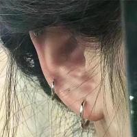 ราคา Elegant Women's Earrings Hoop Earrings Ear Bone Studs Ear Piercing Niche High-end Sense Plain Circle Round Earrings Ear Clips Ear Studs Ear Jewelry Accessories (1733586821423072288)
