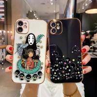 ราคา อะนิเมะ Spirit Away เคสโทรศัพท์มือถือสุดหรู เคส TPU พิมพ์ลายด้านข้างสำหรับ IPHONE 15 14 13 12 11 X 8 7 6 SE S R PRO MAX MINI PLUS 5G (1729884670168304143)