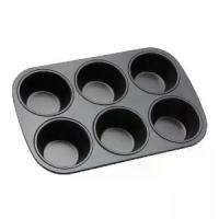 ราคา จัดส่งทันที. 6 holes baking tray, brownie baking tray, cake baking tray, hole baking tray, 6 cups baking mold, baking tray, cake baking tray, cookies baking tray (1734556201008268848)