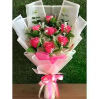 ราคา [เก็บเงินปลายทาง] ช่อดอกไม้ วาเลนไทน์ ช่อบัณทิต ช่อปริญญา ช่อดอกไม้ในโอกาศต่างๆ ขนาด 45*65 ซม. (1732715982587135257)