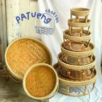 ราคา ขายร้อน จัดส่งเฉพาะจุด ขันโตก ขันโตกหวายสาน ขันโตกถวายพระ มีหลายขนาดตั้งแต่ 10 - 30 นิ้ว กรอบ รูป วาเลนไทน์ ของขวัญ เปิด ร้าน ใส่ ดอกไม้ เหรียญ เจริญ พร (1734469005075907704)