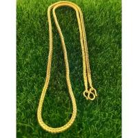 ราคา J03สร้อยคอสี่เสาตันแน่นหนัก2สลึง ใส่ทนใส่นาน มีตะขอสำรองแถมอีก1ตัวฟรี! ช่อ ดอกไม้ วาเลนไทน์ (1733856207722153723)
