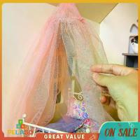 ราคา [Tiktok] Pelaso 1/12 Bed Canopies Bedroom Decor Decor Handcraft Simulation Dollhouse Furniture for Dollhouse Life Scene Layout DIY Accessory (1733863568903865670)
