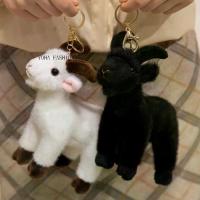 ราคา YOHA FASHION ตุ๊กตาผ้า ตุ๊กตาผ้าเนื้อนุ่ม ตุ๊กตาแพะตั้งโต๊ะขนาดเล็ก จำลองสีขาว มินิน่ารัก จี้รูปแพะที่ดูเหมือนจริง ความคมชัดสูง คาวาอิ ตุ๊กตาแพะ การตกแต่งกระเป๋า (1734462661668537588)
