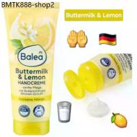 ราคา หิ้วเองเยอรมันแท้ Balea Hand Cream : ButterMilk&Lemon 100 ml ครีมทามือ ซึมไว (1733924638031185840)