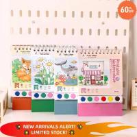 ราคา สมุดระบายสีบ้าน การ์ตูน 20 หน้า DIY ภาพวาดและสมุดสเก็ตช์ ศิลปะและงานฝีมือ หนังสือวาดภาพ 6 สี เหมาะสำหรับเด็กวัยหัดเดิน (1733053024907790090)