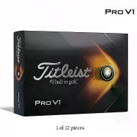 ราคา [จัดส่งทันที] ลูกกอล์ฟ PRO V1 All NEW Titleist Golf Balls 12 pieces by one box. High quality ลูกกอล์ฟTitleist PRO V1 / ลูกกอล์ฟไทเทิลลิส 12 ชิ้นต่อกล่อง (1732243750630622481)