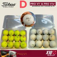 ราคา [เก็บเงินปลายทาง] ลูกกอล์ฟ Titleist Pro V1 Pro V1x [มือสอง] [เกรด D 50-70% รอยน้อย ออกรอบได้ 100%] (1732242824366753545)
