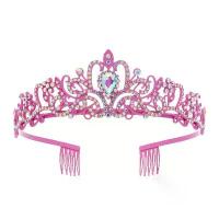 ราคา Colorful Alloy Crystal Gemstone Crown Bride Wedding Hair Accessory Birthday Headpiece Hair Ornament Performance Headband (1733333701431494115)