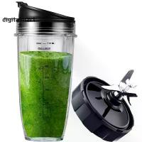 ราคา Applicable to Replacement Parts for Ninja Blender BL450-30 BL456-30 BL480-30Ect, 24OZ Ninja Blender Cups and 7 Fins Blade Accessories (1734710146762114066)