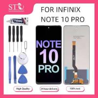 ราคา For Infinix LCD Note 10 Pro X695 Infinix LCD Note 10 X963 LCD Touch Screen Display for Replacement (1733325067982177280)