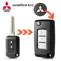 ราคา ส่งฟรี Mitsubishi Modified folding key cover Mitsubishi flip key shell replacement for Triton Mirage attrage Montero Xpander Strada GLX (1732886521890047755)