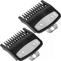 ราคา Replacement for Wahl Clipper Guards Set Hair Clipper and Trimmer,Compatible with Wahl 1 Guide Comb Attachment 1/8"(3.0 mm),for Barbers and Stylists,Black-2 Pack (1734700532997326551)