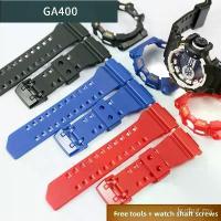 ราคา Suitable forGA400 GBA400 Resin Watch Band & Case Set | Black & White Warrior Outdoor Sports Edition | Durable Replacement Strap ComboReplacement watch strap accessories and parts (1733788931089401479)