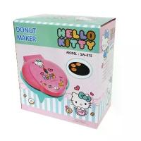 ราคา Hello Kitty เครื่องทำขนม มินิ โดนัท รุ่น SW-072 ลายคิตตี้ วาฟเฟิล mini donut ขายดี (1734264684717704982)