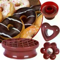 ราคา แม่พิมพ์โดนัท เครื่องทำขนมหวาน/โดนัท ที่ตัดโดนัท แม่พิมพ์เค้ก DIY รูปทรงต่างๆ สำหรับตกแต่ง ทรงหัวใจ กล้วยไม้ ทรงกลม รุ่น I4P9 (1734367610839140186)